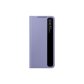 Capa protetora Samsung Galaxy S21 Smart Clear View Violeta DF - 278587