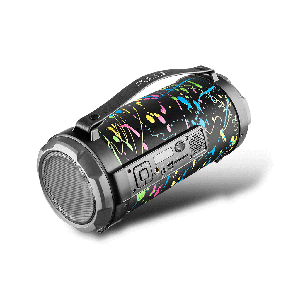 Caixa de Som Portátil Pulse Bazooka Paint Blast 2 SP362 com