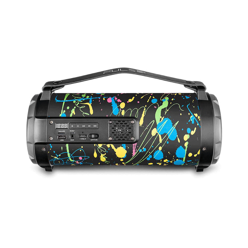 Caixa de Som Portátil Pulse Bazooka Paint Blast 1 SP361 com