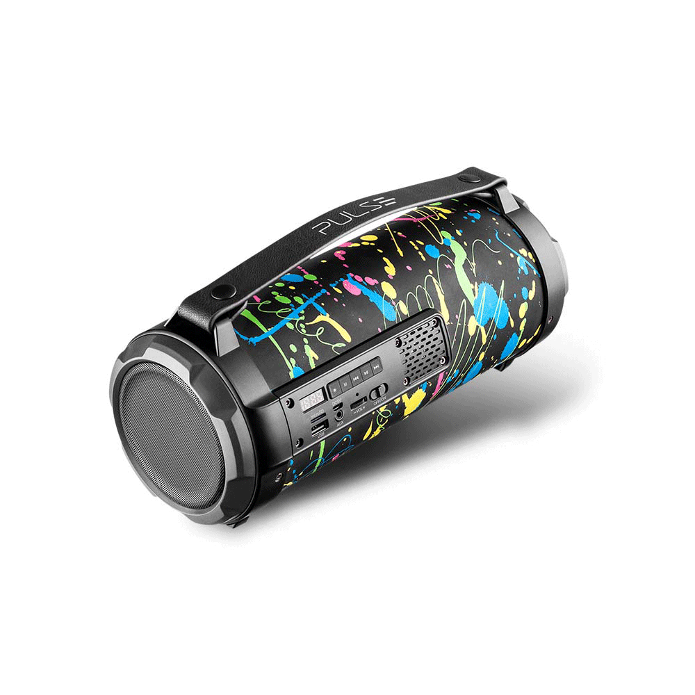 Caixa de Som Portátil Pulse Bazooka Paint Blast 1 SP361 com