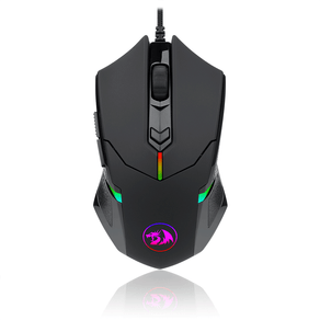 Mouse Gamer Redragon Centrophorus, 7200DPI, 6 Botões, RGB, M601-RGB Black DF - 582084