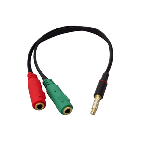 Adaptador MD9 com Plug, 2xP2, Áudio e Fone, para Notebook DF - 582108