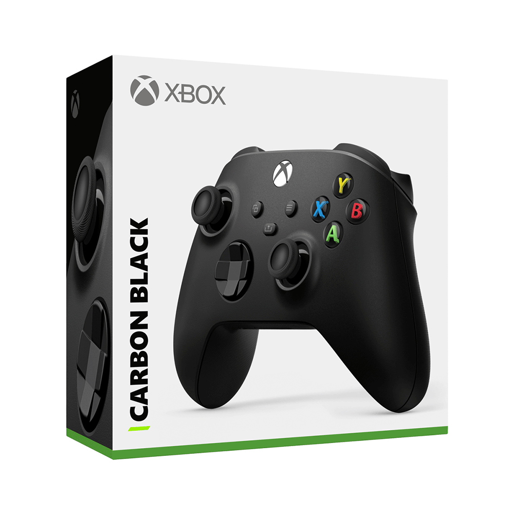 Controle Sem Fio Microsoft Xbox Carbon Black - Fujioka Distribuidor
