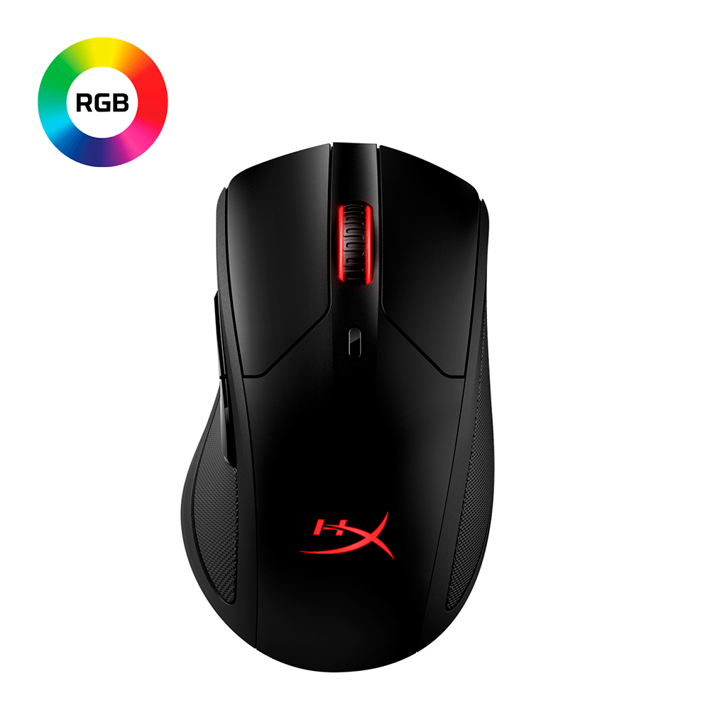 Mouse Sem Fio HyperX Pulsefire Dart RGB, certificação Qi para