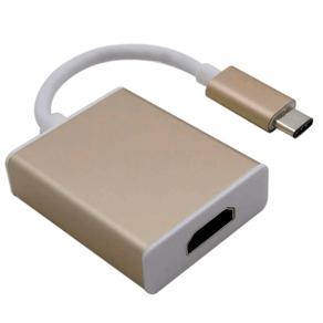 Cabo Adaptador MD9 Tipo C 3.1 para HDMI + USB 3.0 + Tipo C 3.1 - 7750 DF - 582056