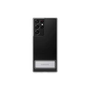 Capa Protetora Samsung Galaxy S21 Ultra Clear Standing Transparente DF - 278604