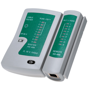 Testador de Cabo de Rede MD9 RJ45 e RJ11 DF - 582143 Testador de Cabo de Rede MD9 RJ45 e RJ11 DF - 582143