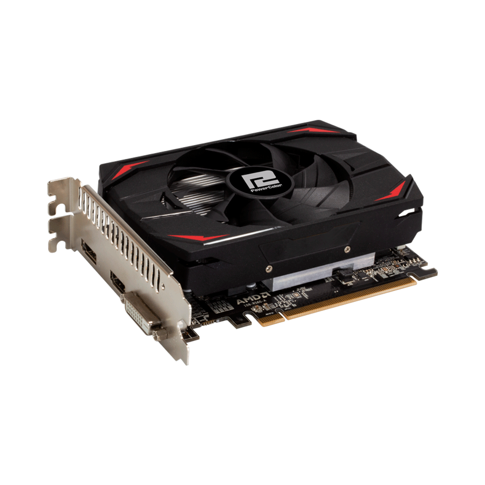 Placa de Vídeo PowerColor, Red Dragon AMD Radeon RX 550, 2GB GDDR5