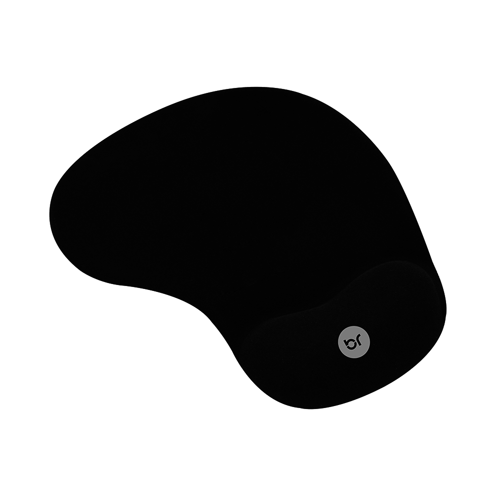 Mouse Pad Bright Ergonômico Com Apoio em Gel, 0307 | Preto Artigo