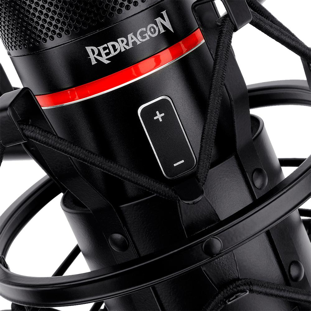 Microfone Gamer Redragon GM300 Blazar | Preto Artigo: 278681