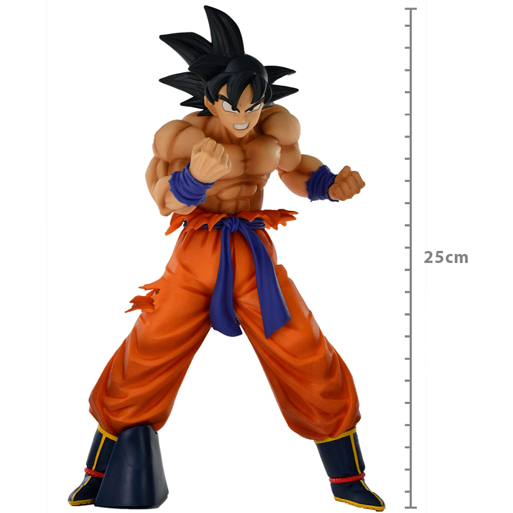 Boneco Goku Realista Action Figure Dragon Ball Colecionável