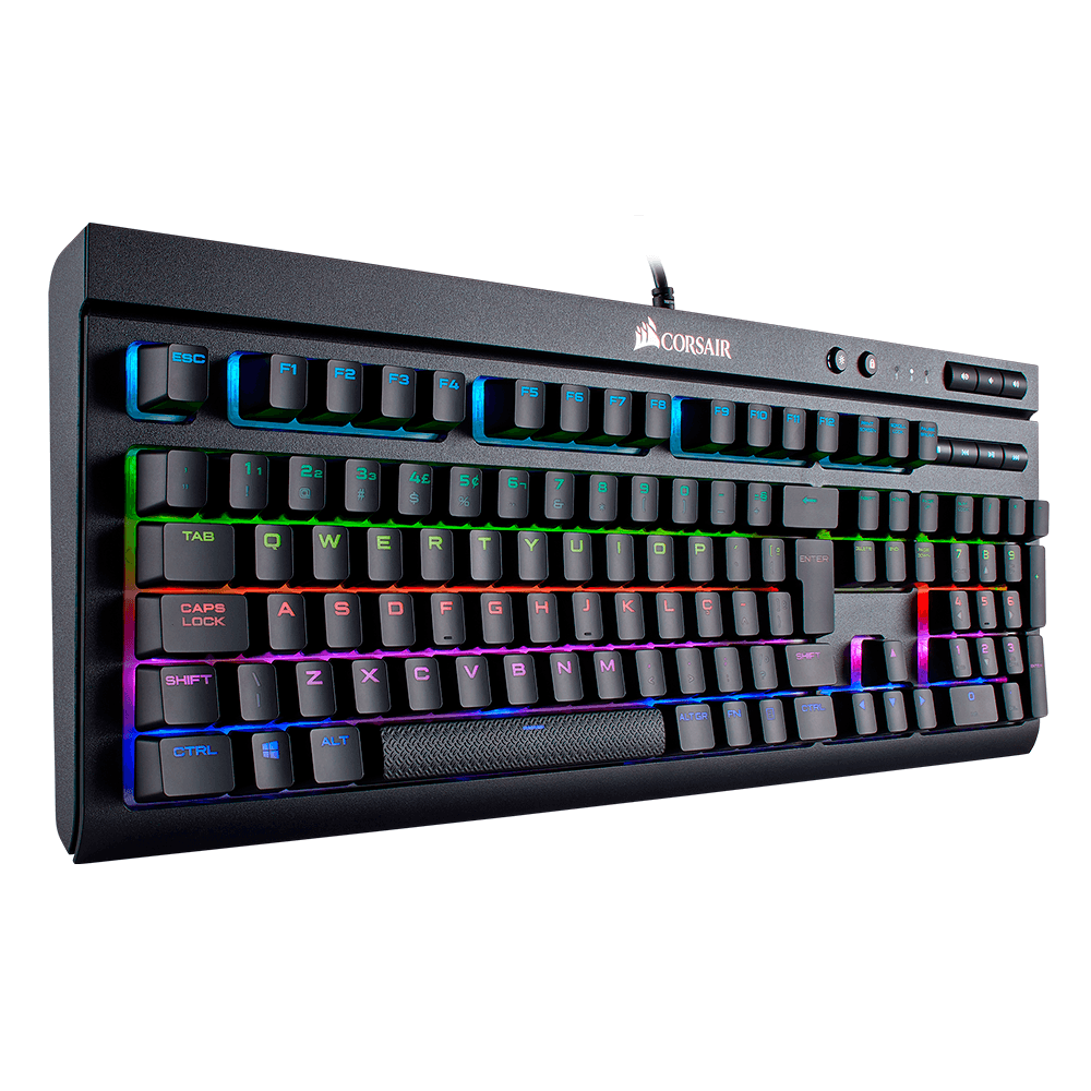 Teclado Gamer Corsair K68 Mecânico RGB, CH-9102010-BR - Fujioka