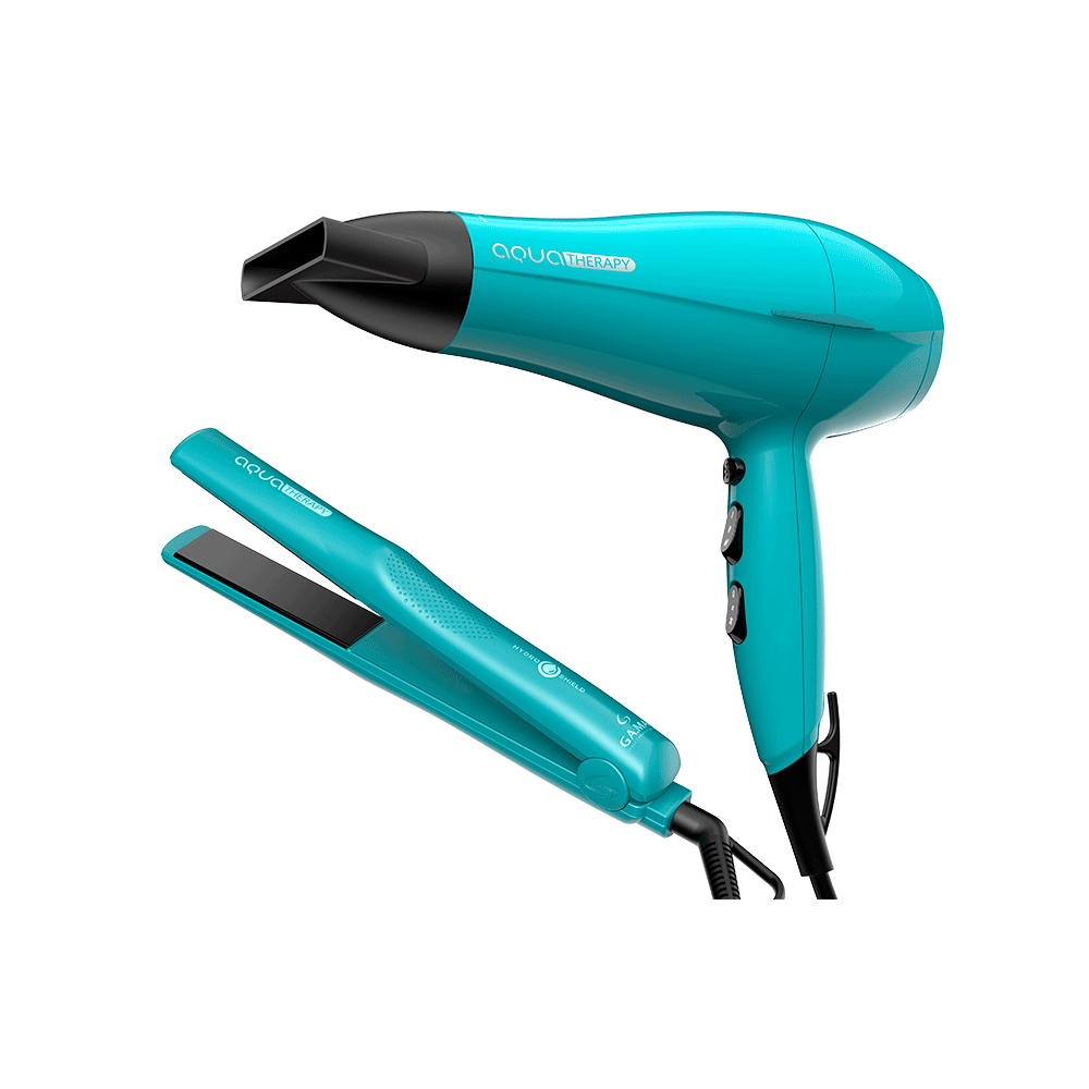 Kit Gama Secador e Pracha Agua Therapy, Verde | 220V - Fujioka