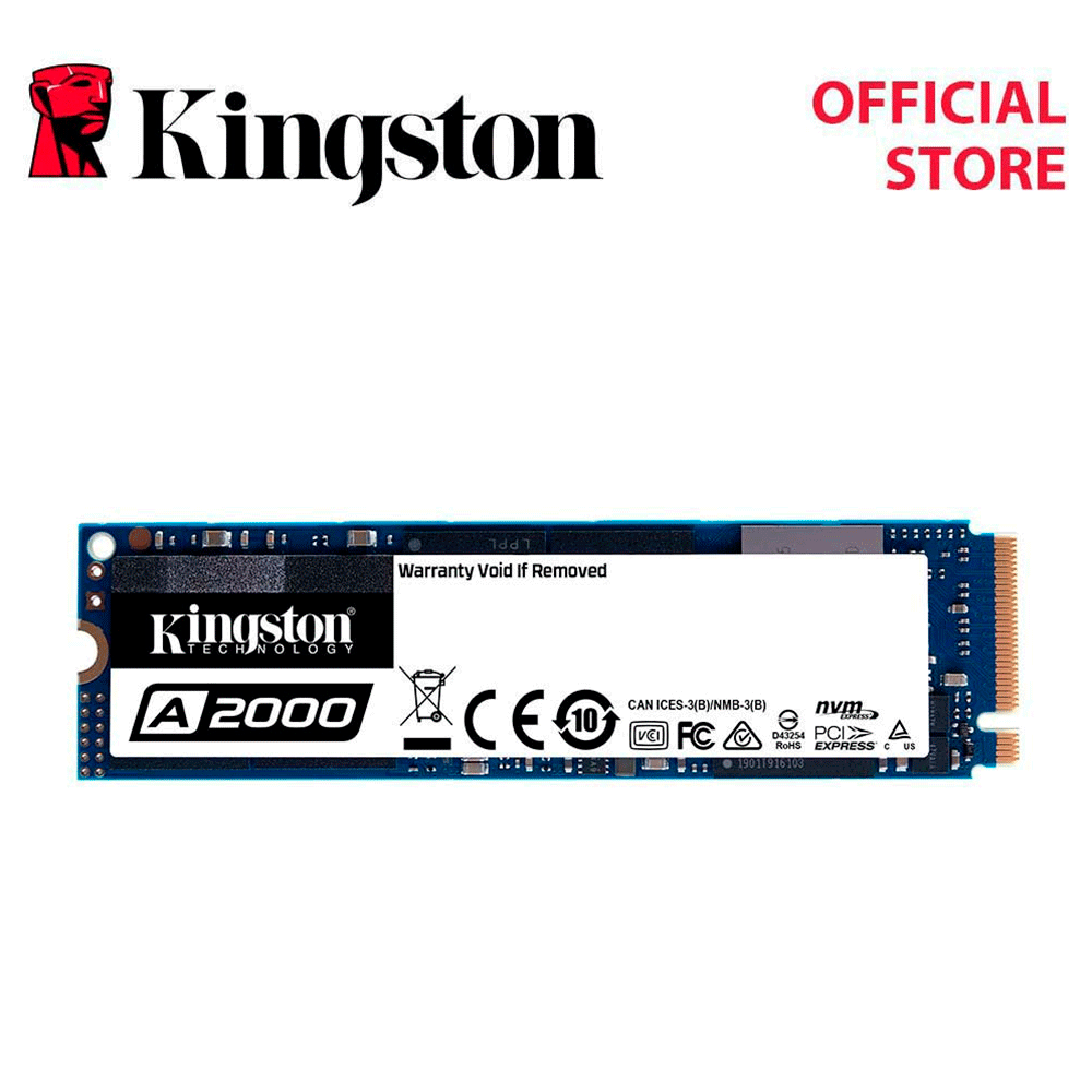 SSD Kingston A2000 1TB PCIe NVMe - Fujioka Distribuidor