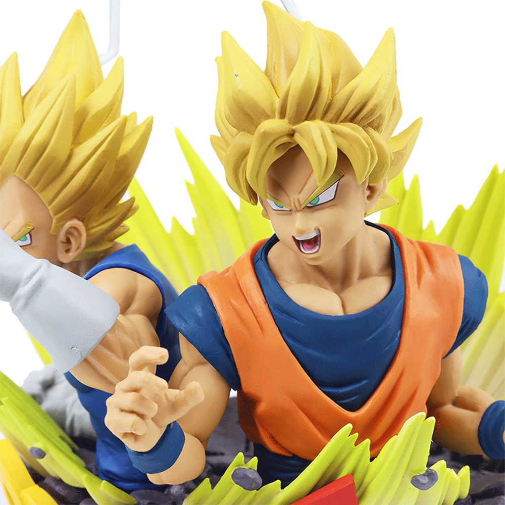 Action Figures Goku e Vegeta Sayajins