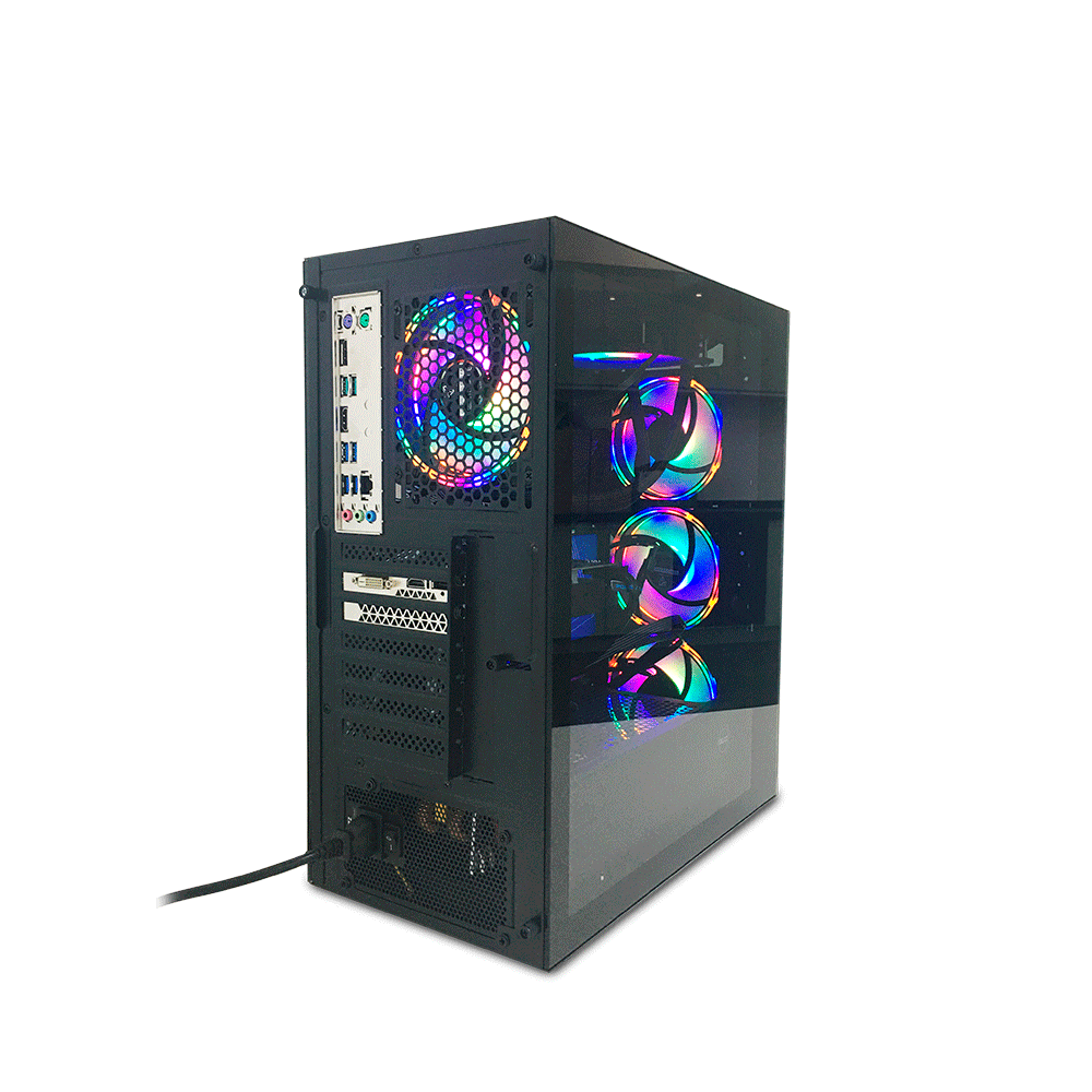 Gabinete Gamer Dazz Saturno Mid Tower Full ATX Preto - Fujioka