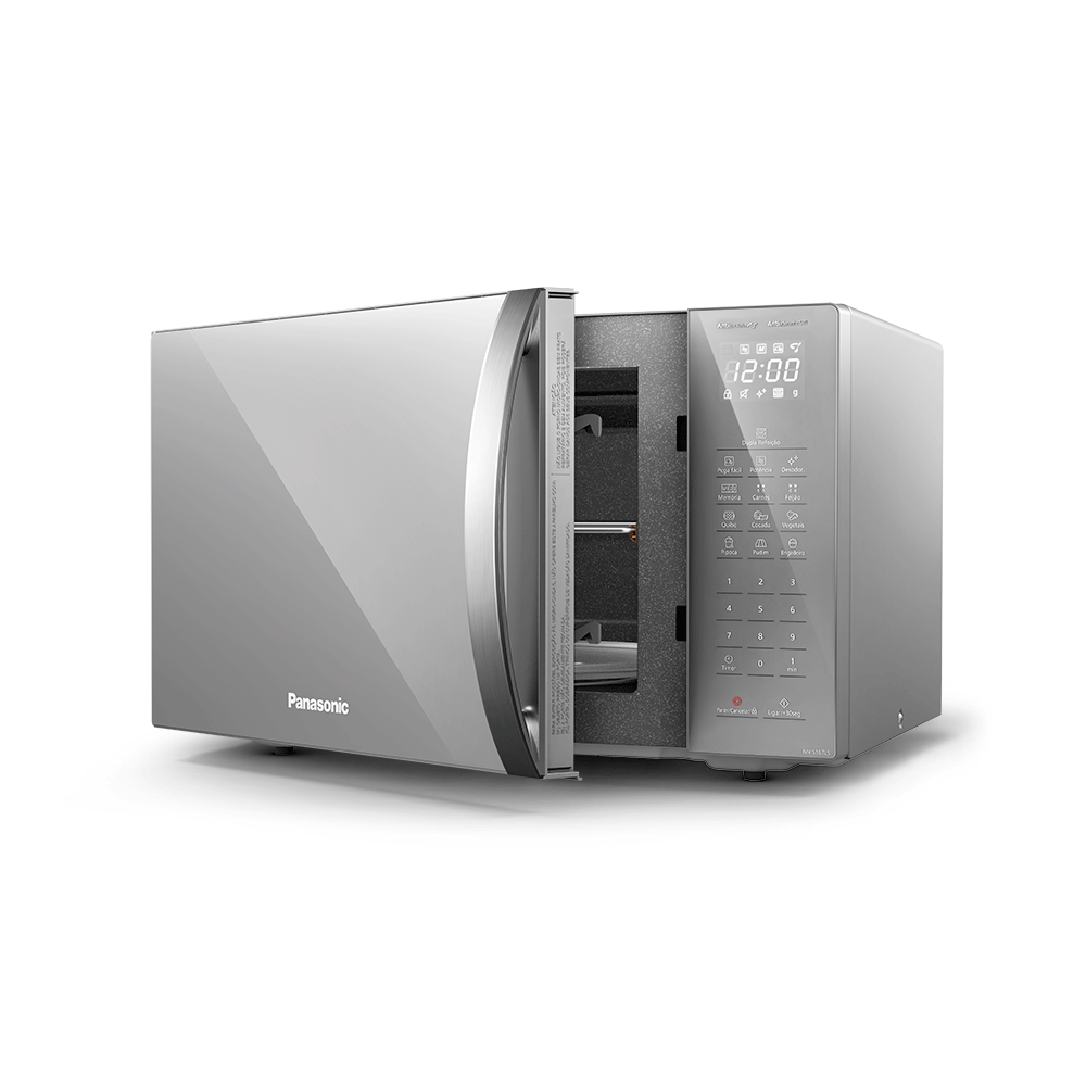 Forno Micro-ondas Panasonic 34 Litros, Dupla Refeição NN-ST67LSRUK