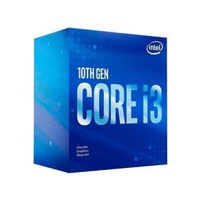 Processador Intel® Core® i3 10105F 3.7GHz (4.4GHz Turbo), 10ª Geração, 4-Cores 8-Threads, LGA 1200 - BX8070110105F DF - 801070