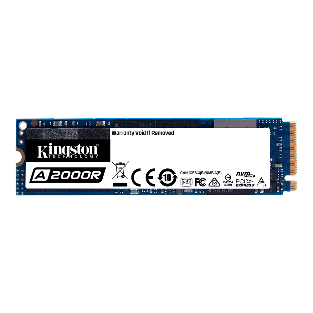 SSD Kingston A2000 250GB PCIe NVMe Artigo: 801075 - Fujioka