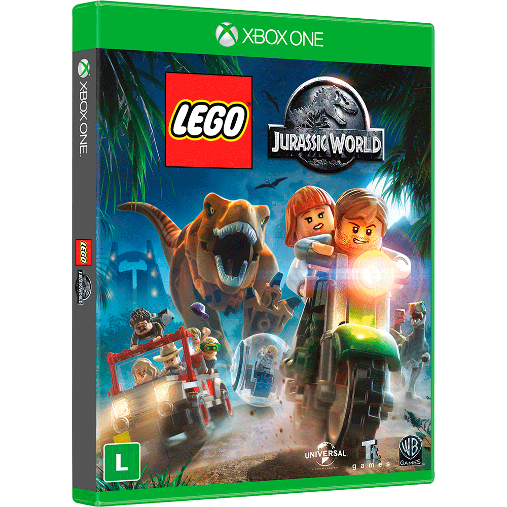 Jogo Warner Lego Jurassic World Xbox One Fujioka Distribuidor