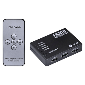 Chaveador MD9 HDMI Switch V1.4, 7265 | 5x1 DF - 582232 Chaveador MD9 HDMI Switch V1.4, 7265 | 5x1 DF - 582232