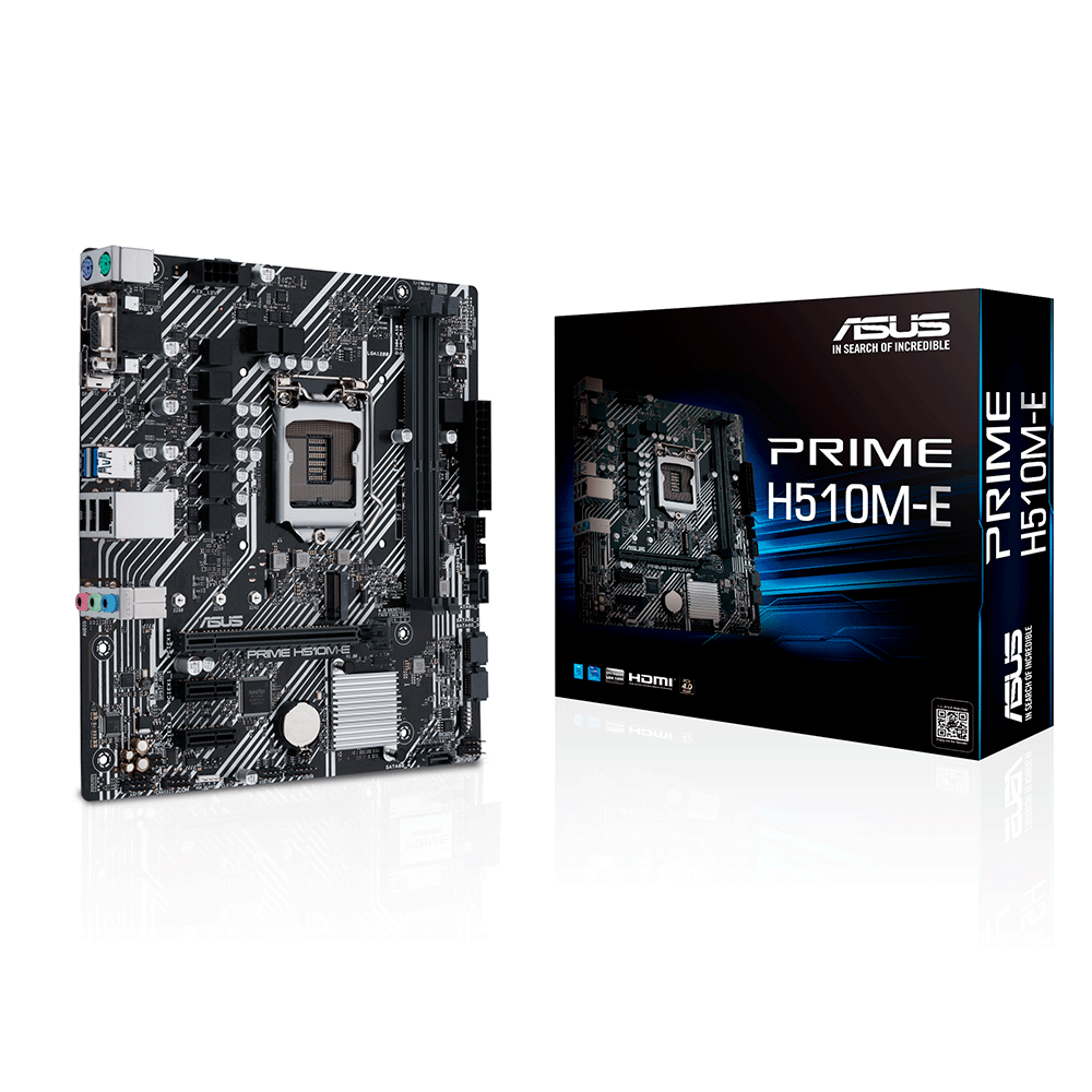 Placa Mãe Asus Prime H510M-E - Fujioka Distribuidor