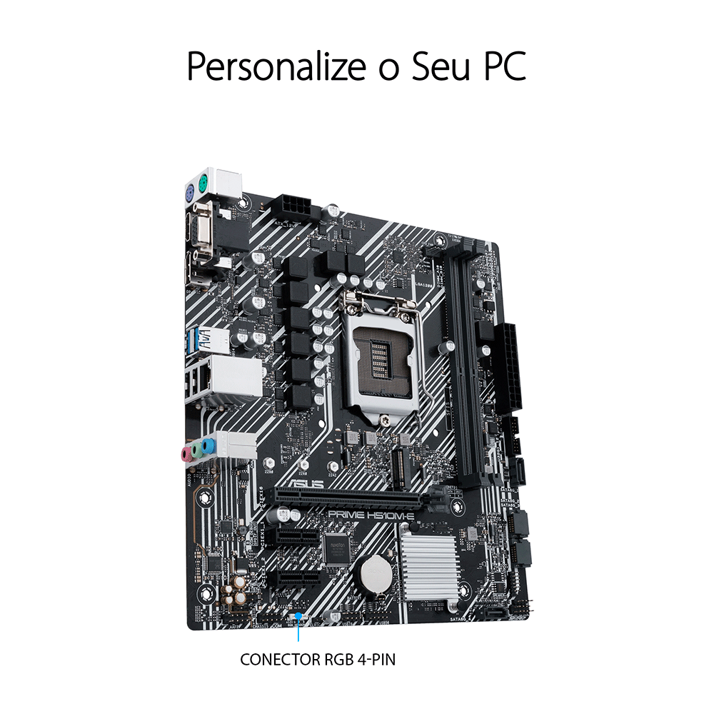 Placa Mãe Asus Prime H510M-E - Fujioka Distribuidor
