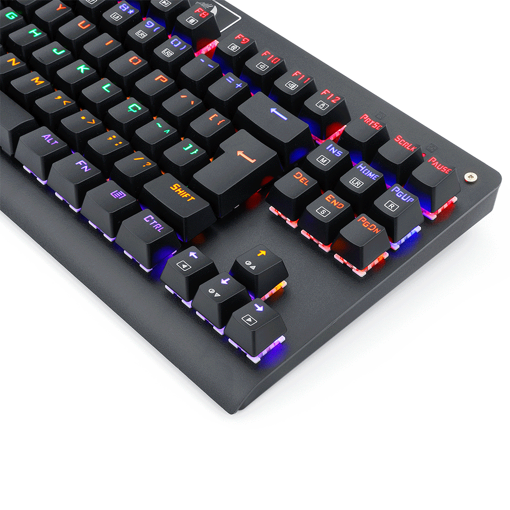 Teclado Mecânico Redragon Dark Avenger Iluminação Rainbow K568R