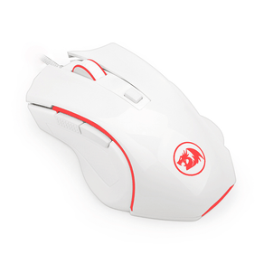 Mouse Gamer Redragon Nothosaur Lunar White com LED Multicolor - M606W | Branco DF - 582250 Mouse Gamer Redragon Nothosaur Lunar White com LED Multicolor - M606W | Branco DF - 582250