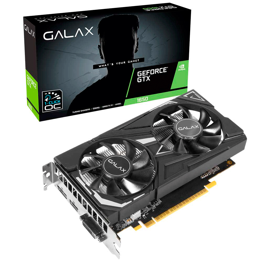 Kfa2 Geforce Galax Gtx 1650 Ex 4gb GALAX GeForce® GTX 1650 EX PLUS