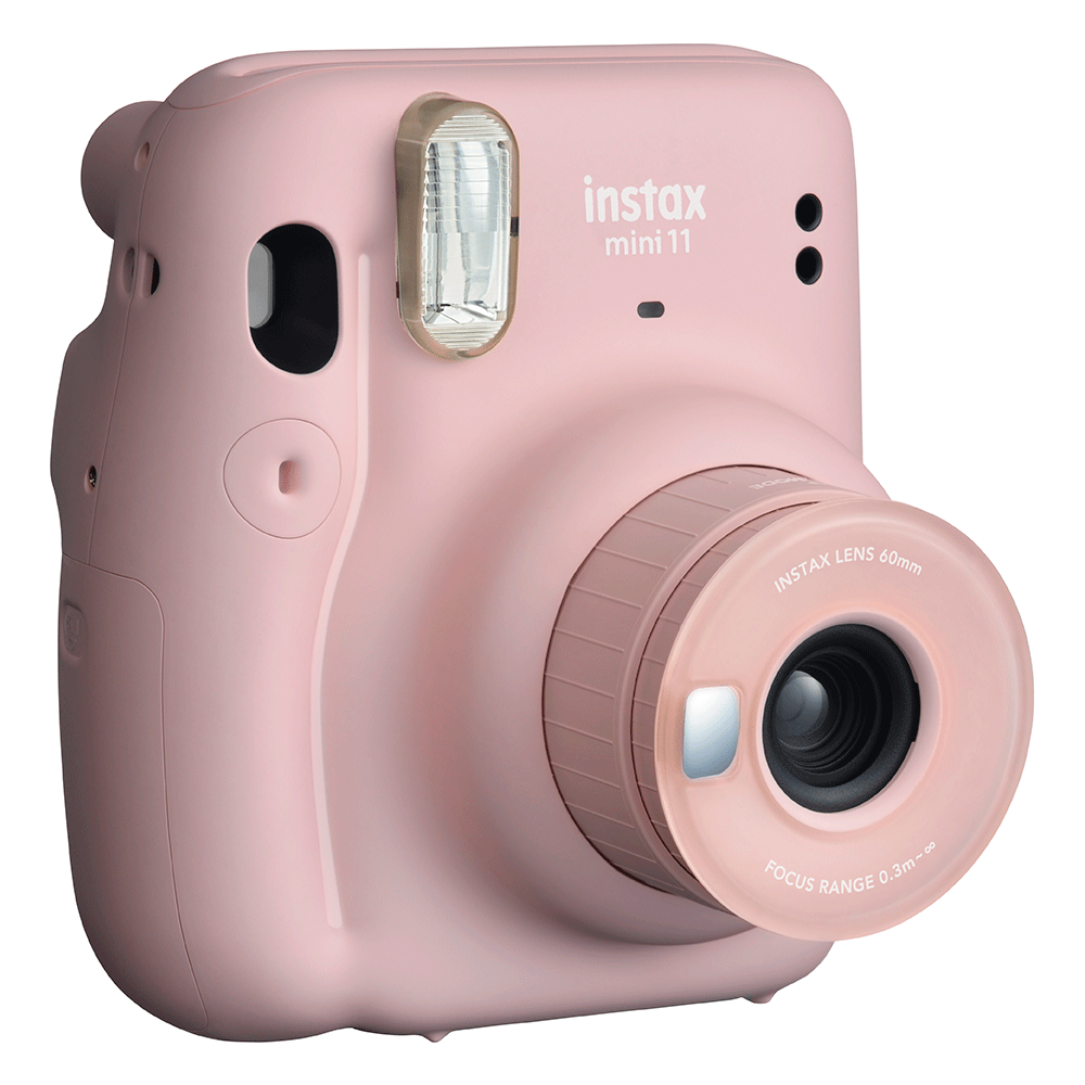 Kit Câmera Instax Mini 11 com pack 10 fotos e Bolsa Rosa - Fujioka