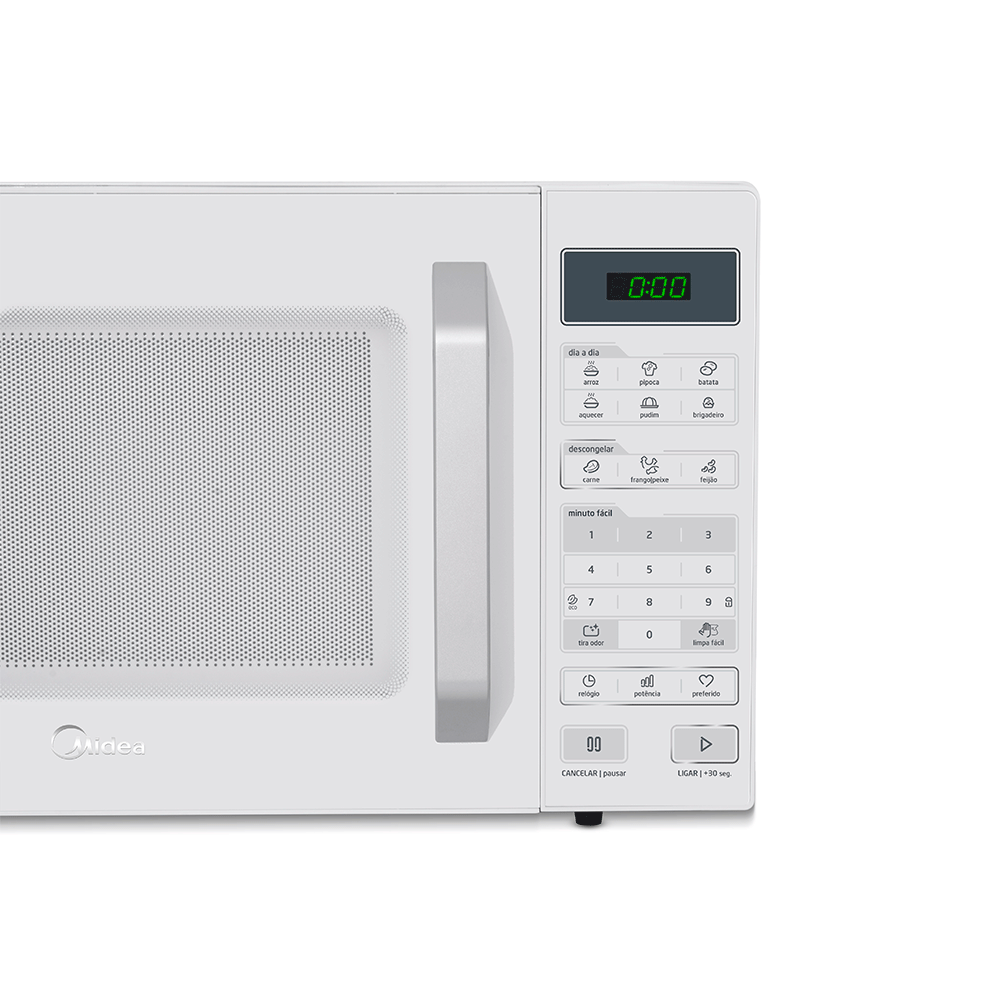 Micro-ondas Midea 35 Litros - MXSA35B 127V Branco - Fujioka