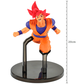 Figure Bandai Dragon Ball Super - Goku Super Sayajin God DF - 801100 Figure Bandai Dragon Ball Super - Goku Super Sayajin God DF - 801100