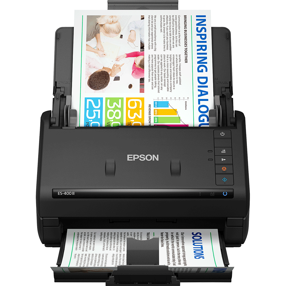 Scanner Epson WorkForce ES-400 II | Bivolt Artigo: 265095