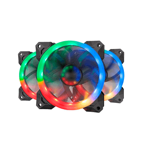 Kit com 3 Cooler Fan Gamer Redragon RGB GC-F008 DF - 801116