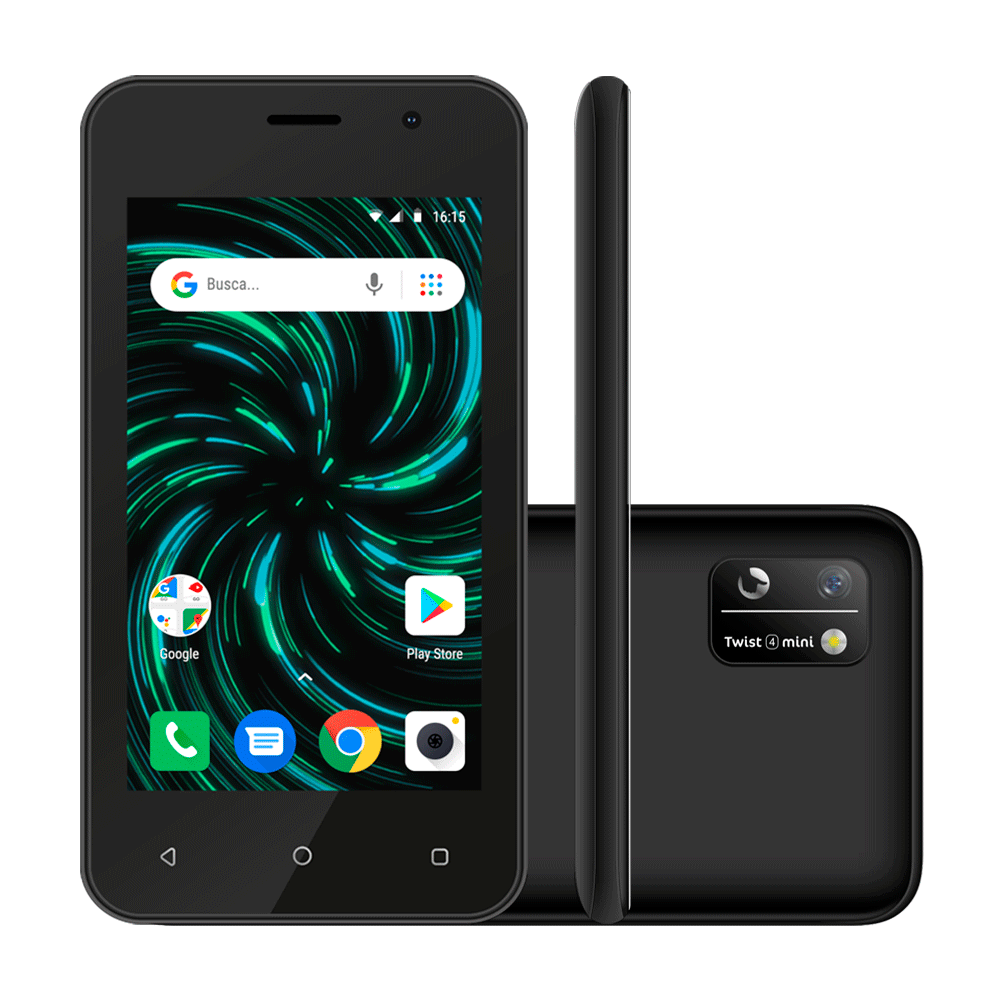 Smartphone Positivo Twist 4 Mini S432 Grafite - Fujioka Distribuidor