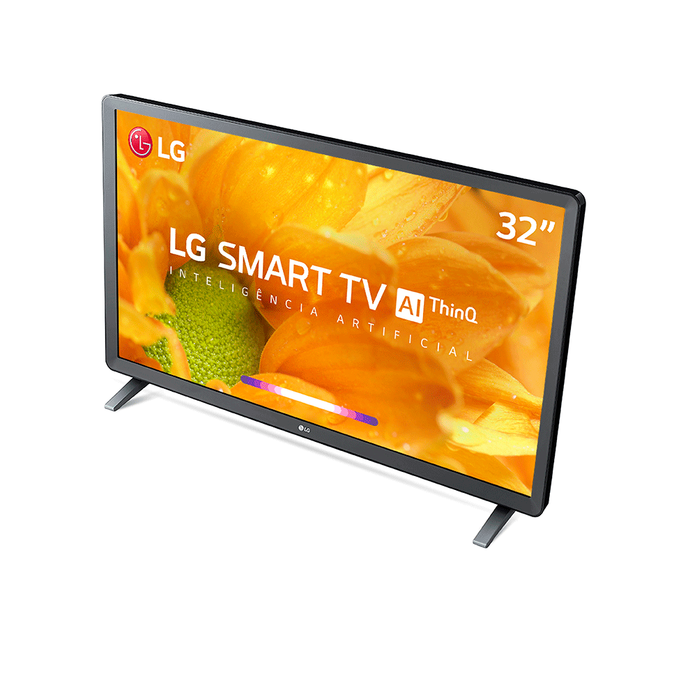 Smart TV LG 32'' HD 32LM627B WiFi Bluetooth HDR ThinQAI compatível