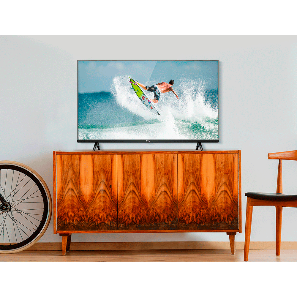 TV LED 32 TCL S615 HD HDR, Wifi e Bluetooth integrados, 2 HDMI, 1 USB ...