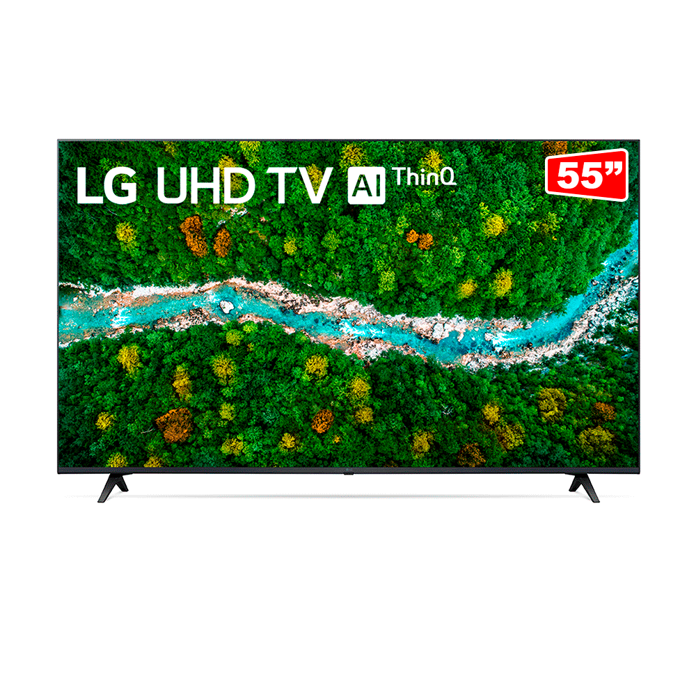 Smart TV LG 55'' 4K UHD 55UP7750 WiFi Bluetooth HDR Inteligência