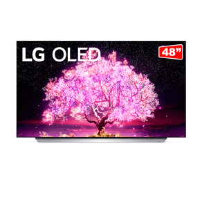 Smart TV LG 48'' 4K OLED48C1, 120Hz, G-Sync FreeSync, 4x HDMI 2.1, Inteligência Artificial, ThinQ, Google Alexa | Bivolt GO - 66864