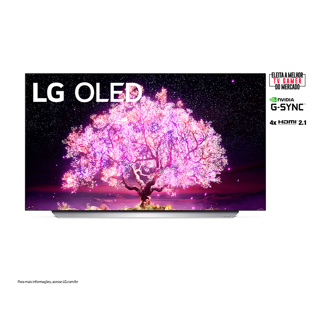 Smart TV LG 77'' 4K OLED77C1 120Hz G-Sync FreeSync 4x HDMI 2.1