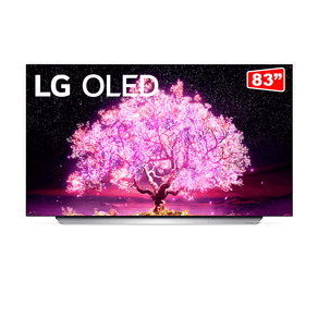 Smart TV LG 83'' 4K OLED83C1 120Hz G-Sync FreeSync 4x HDMI 2.1 Inteligência Artificial, ThinQ, Google Alexa, Bivolt | Light Steel Silver GO - 66885