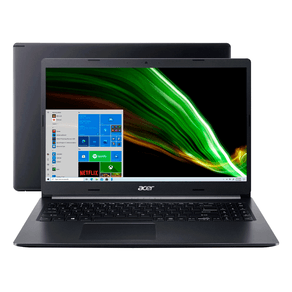 Notebook Acer Aspire 5, Intel Core I5, Windows 10 Home, DDR4, 8GB, SSD 256GB, 15.6