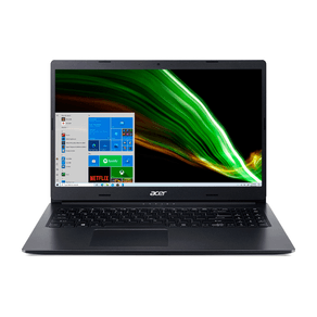 Notebook Acer Aspire, AMD R5 3500U, Windows 10 Home, DDR4, 8GB, SSD 256GB, 15,6