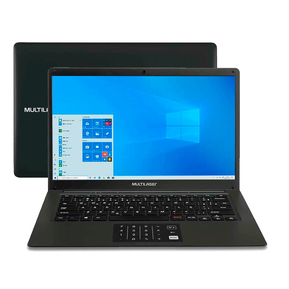 Notebook Multilaser Legacy Book Pc310 Intel Pentium Quadcore 4gb De Memoria Ram 64gb De Armazenamento Tela 14 Hd Windows 10 Bivolt Preto Fujioka Distribuidor