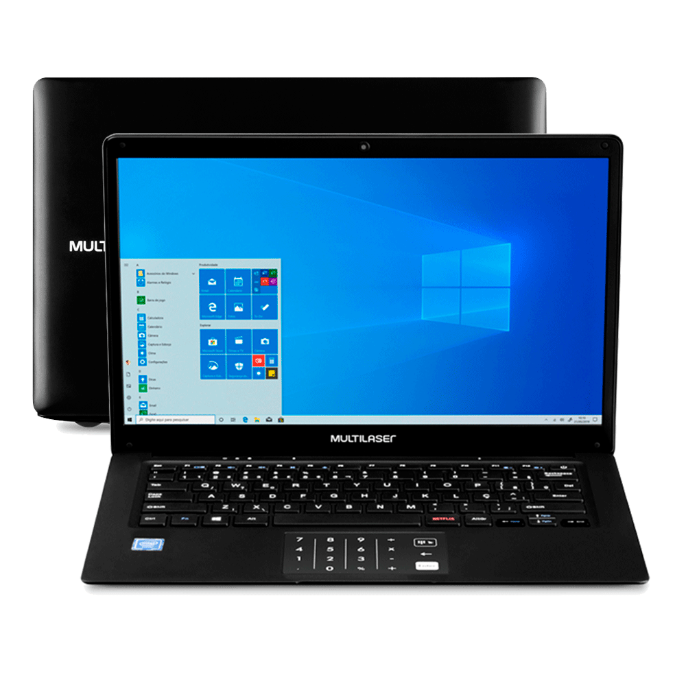 Notebook Multilaser Legacy Book, Windows 10 Home, Processador