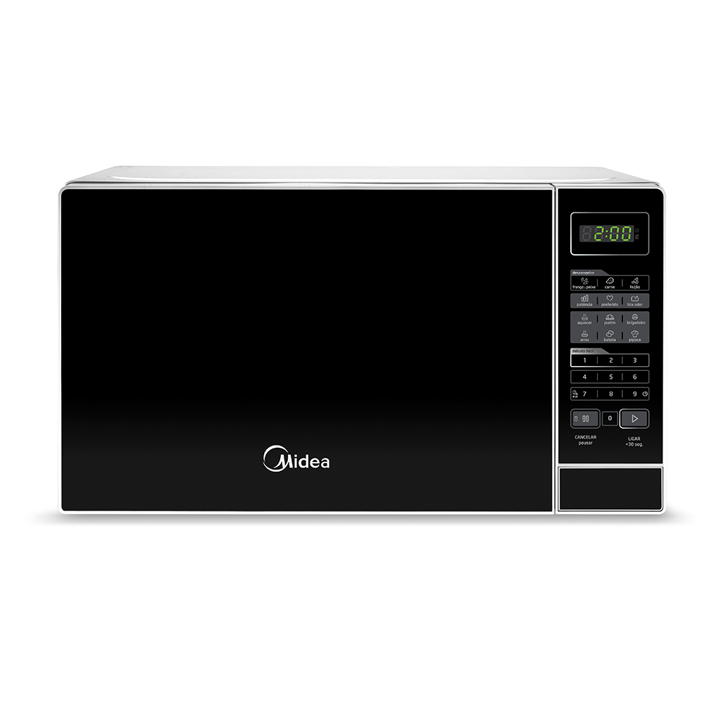 まこ Micro-ondas Midea 20 Litros - MRAS 127V Branco / Preto Artigo