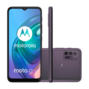 Smartphone Motorola Moto G10 XT2127-1, 64GB, 4 RAM, Android 11, Camêra Traseira 48MP+8MP+2MP+2MP | Cinza Aurora DF - 237888