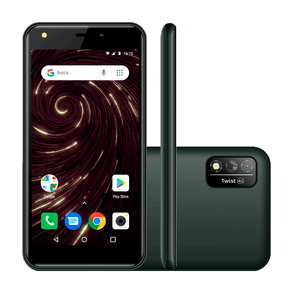 Smartphone Positivo Twist 4 Fit S509 4G, 32GB, 1GB RAM, Android 10 Go Edition | Cinza DF - 237913