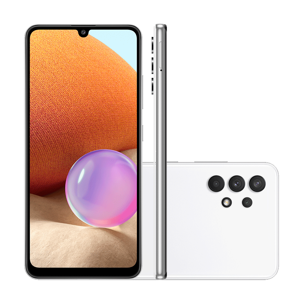 Galaxy A32 ホワイト 本体 【美品】 Smartphone Samsung Galaxy A32, 128GB, 4 RAM, 6,4'', Android 11